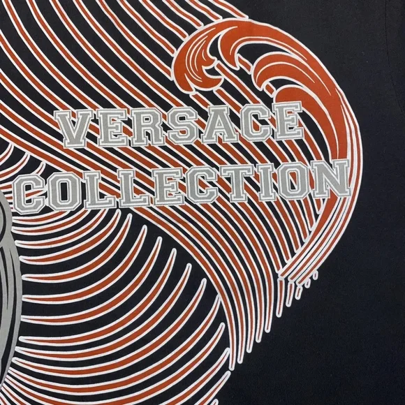 NWT Authentic VERSACE COLLECTION Graphic T-Shirt Men's Large with COA - Picture 8 of 9